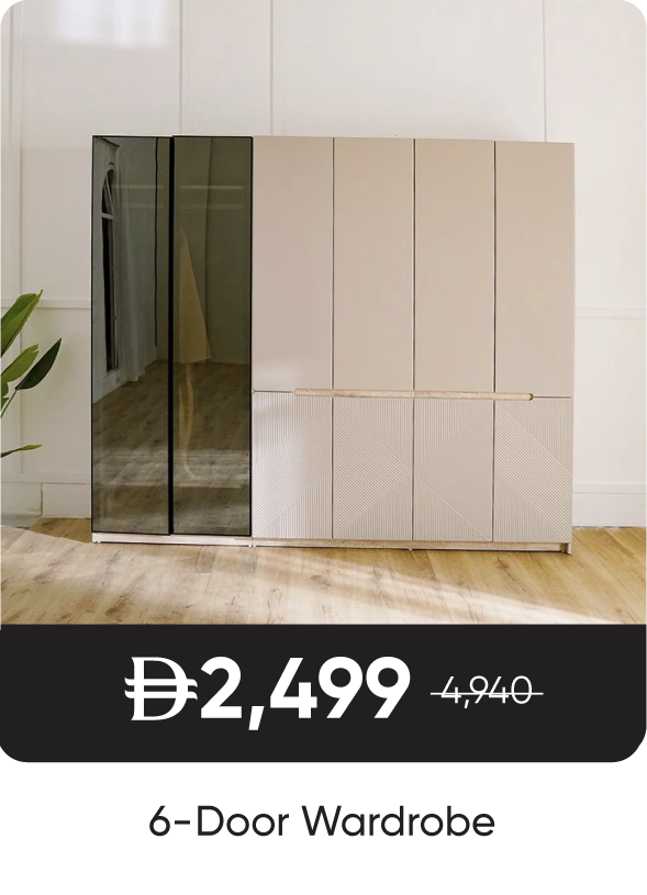 RSU-SD-6-Door Wardrobe
